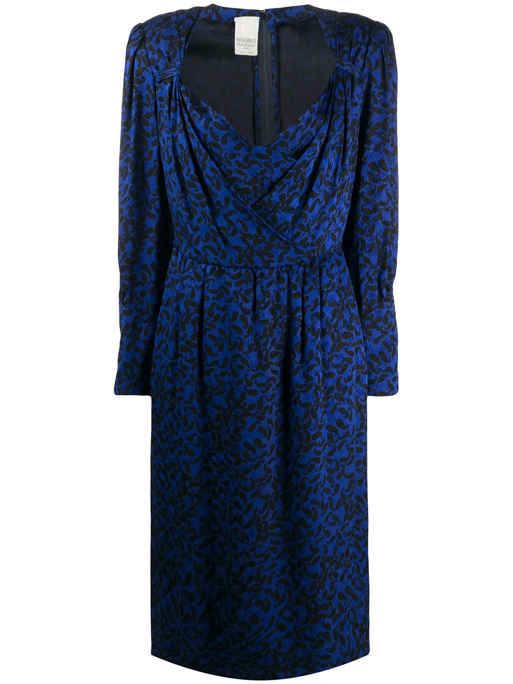 robe à imprimé cachemire