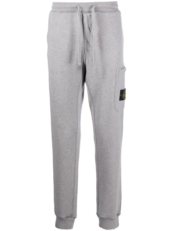 Stone Island Logo Patch Joggers Ss20 Farfetch Com