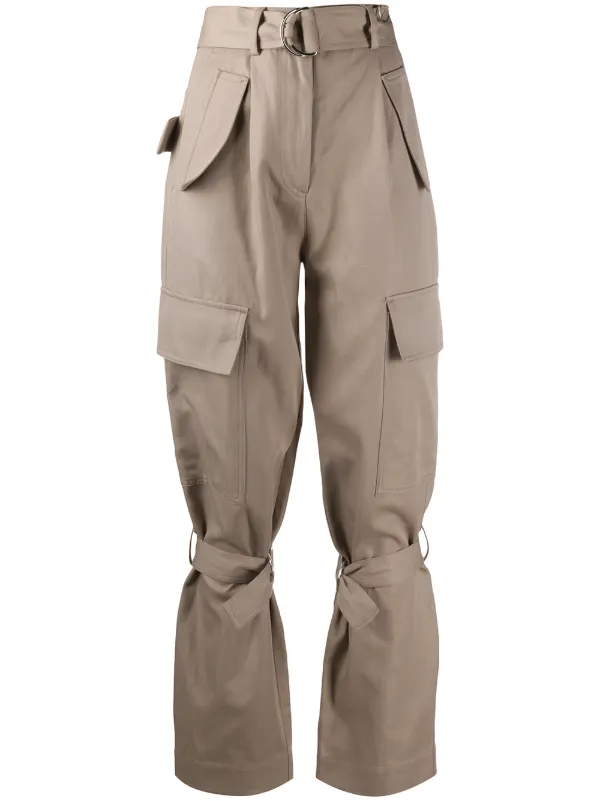 belted cargo pants