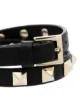 Valentino Garavani Rockstud double-buckle bracelet