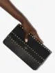 Valentino Garavani Rockstud grained leather envelope clutch