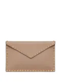 Valentino Garavani Rockstud envelope clutch bag - Pink