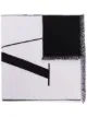 Image 1 of Valentino VLTN intarsia-knit scarf