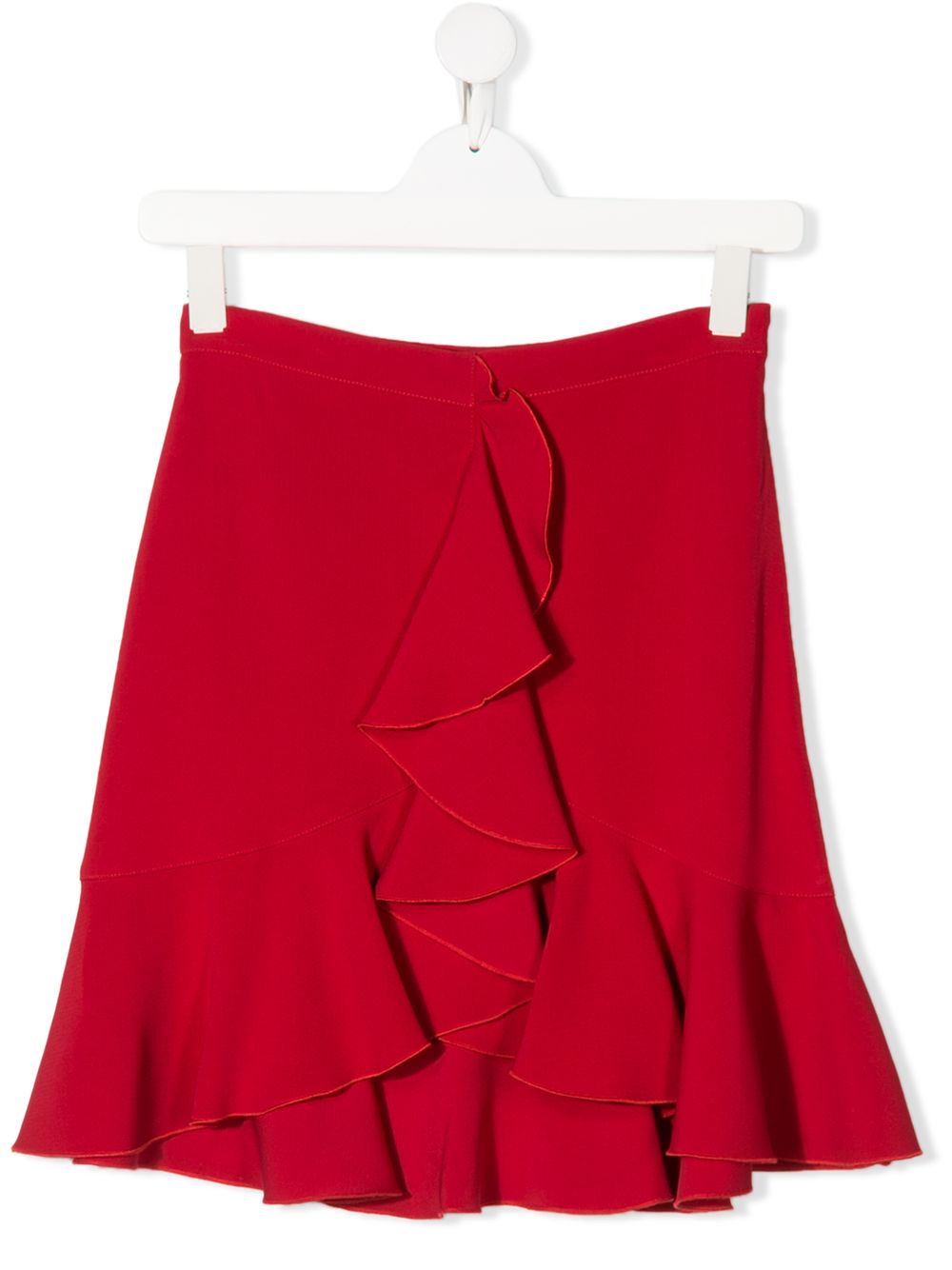 Philosophy Di Lorenzo Serafini Kids' Ruffle Trimmed Skirt In 红色