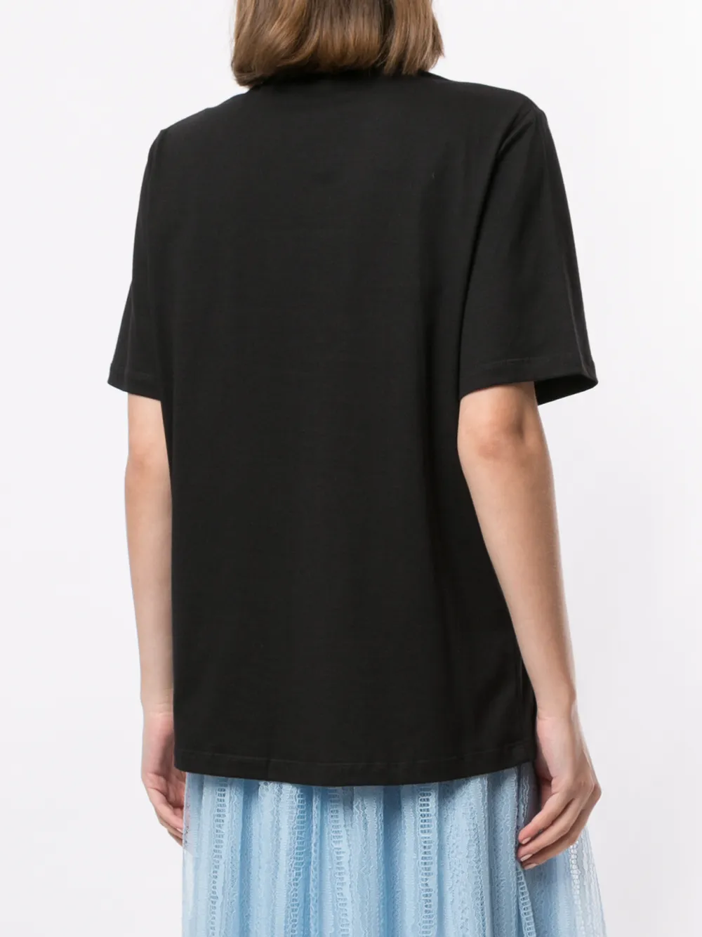 Markus Lupfer sequin-logo T-shirt - Farfetch