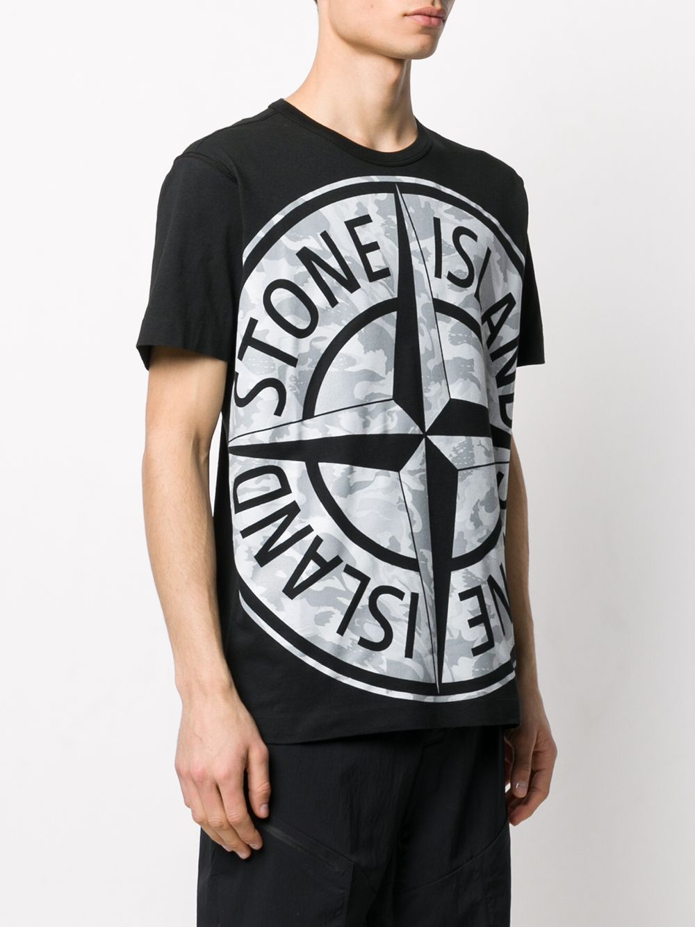 фото Stone island футболка с логотипом