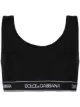 Image 1 of Dolce & Gabbana logo brand sports bra