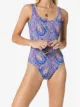 Image 2 of Etro open-back paisley-print swimsuit