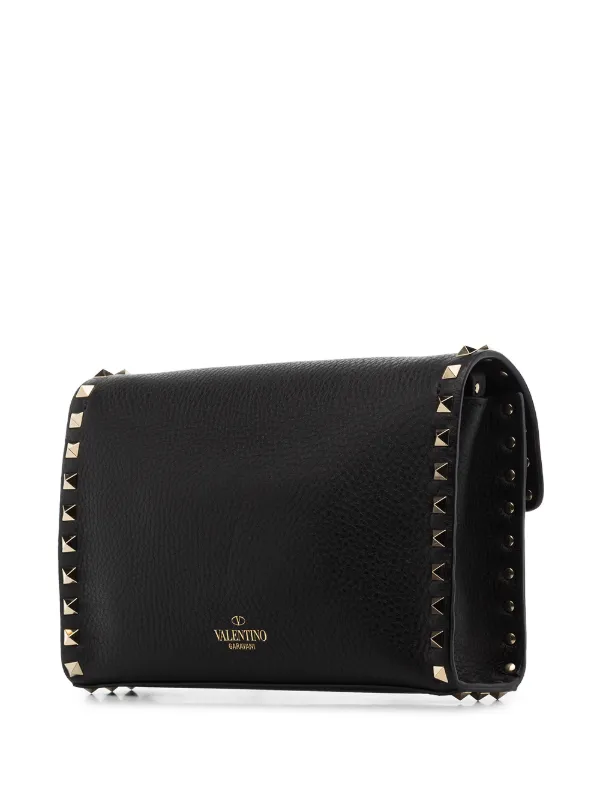 Valentino studded leather shoulder bag Clearance