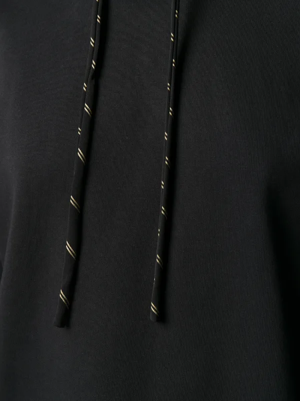 armani cropped hoodie