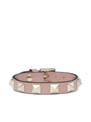 Valentino Garavani Vロゴ シグネチャー ブレスレット | ピンク