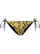 Image 1 of Versace Barocco-print bikini bottoms