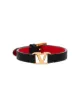 Image 1 of Valentino Garavani VLogo leather bracelet