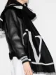 Image 2 of Valentino V logo-print virgin wool-blend scarf