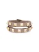 Image 1 of Valentino Garavani Rockstud wrap leather bracelet