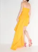 Carolina Herrera bow-detail asymmetric gown