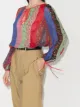 Image 2 of Etro colour-blocked paisley and floral-print blouse