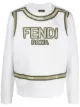 Image 1 of Fendi logo print sweatshirt