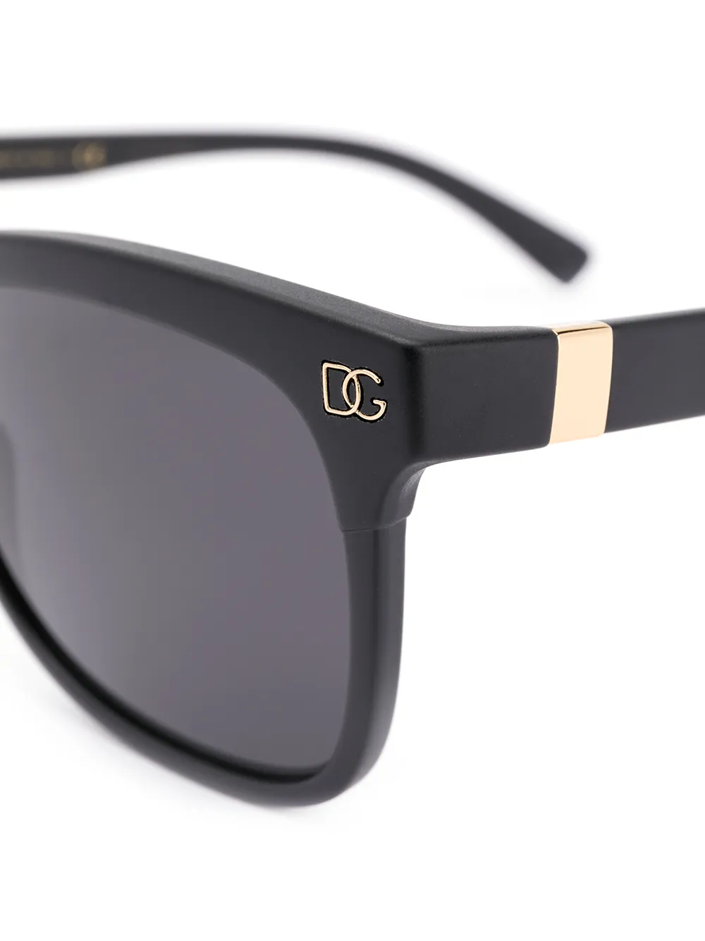 фото Dolce & gabbana eyewear солнцезащитные очки в квадратной оправе