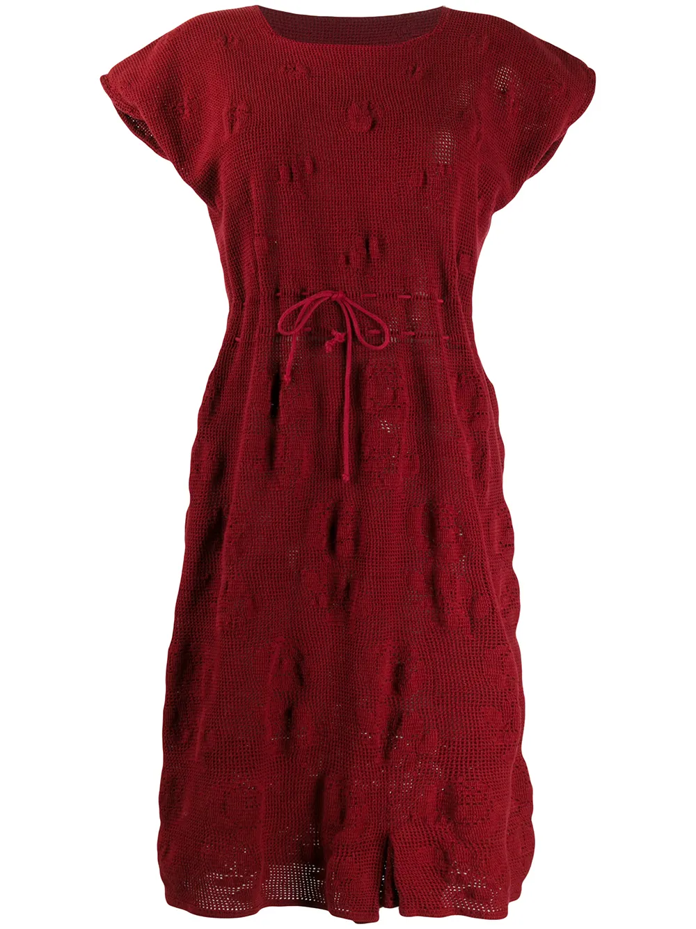 

A.N.G.E.L.O. Vintage Cult vestido tejido 1960 - Rojo