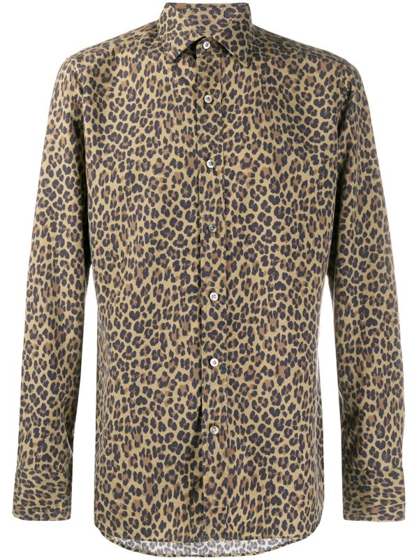 tom ford leopard dress