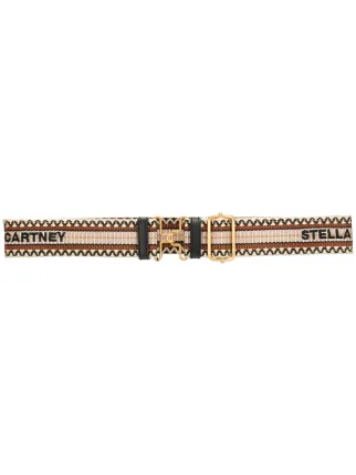 stella mccartney logo belt
