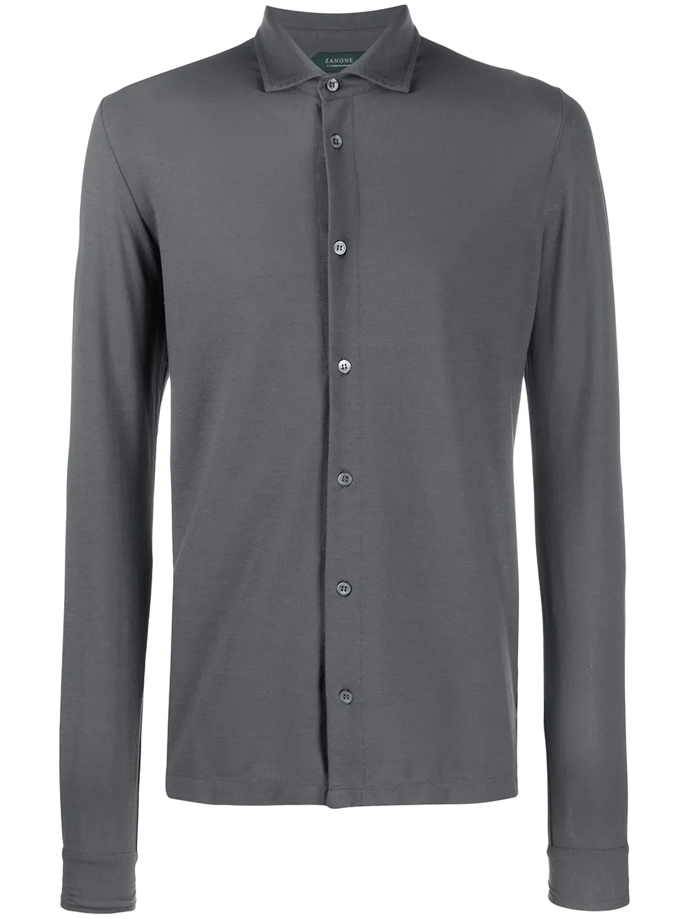 

Zanone camisa ajustada - Gris