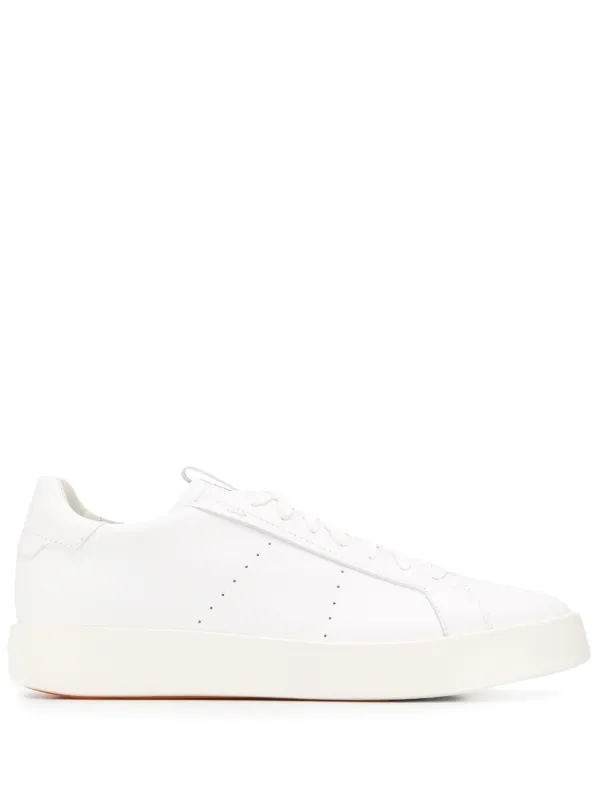 santoni sneakers white