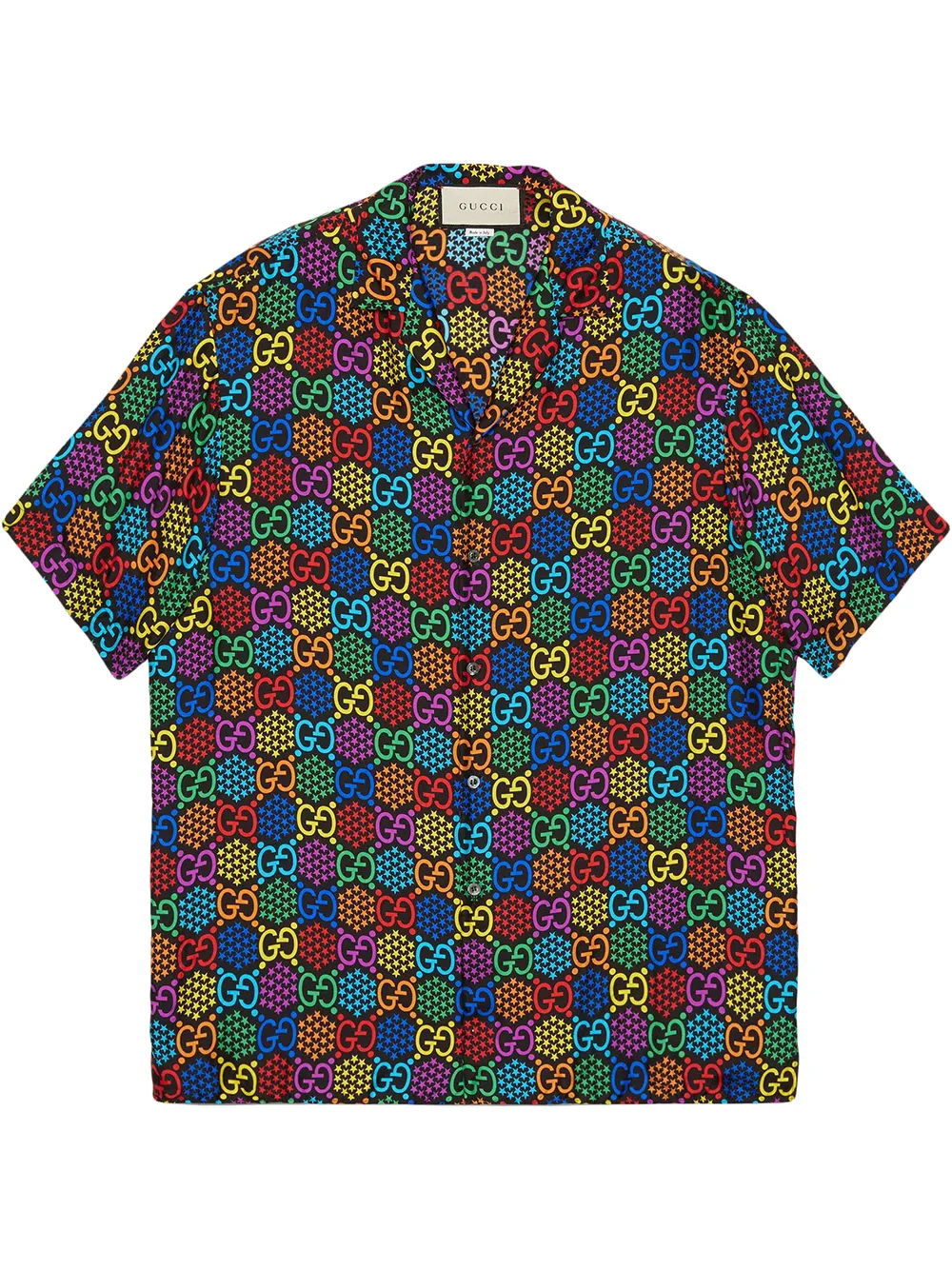 Gucci GG Psychedelic Print Bowling Shirt - Farfetch