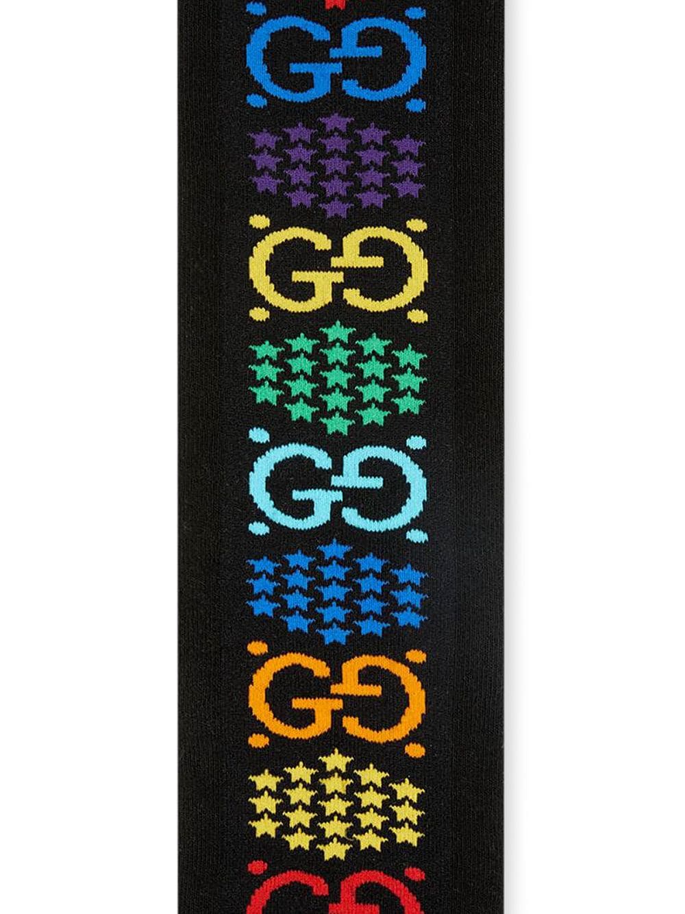 фото Gucci носки с принтом gg psychedelic