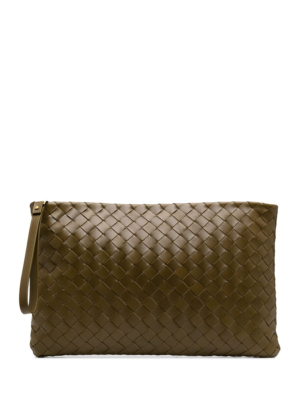 фото Bottega veneta клатч с плетением intrecciato