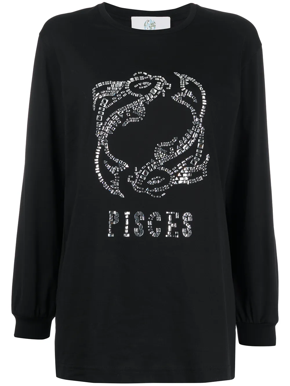 ALBERTA FERRETTI LONG-SLEEVE PISCES T-SHIRT