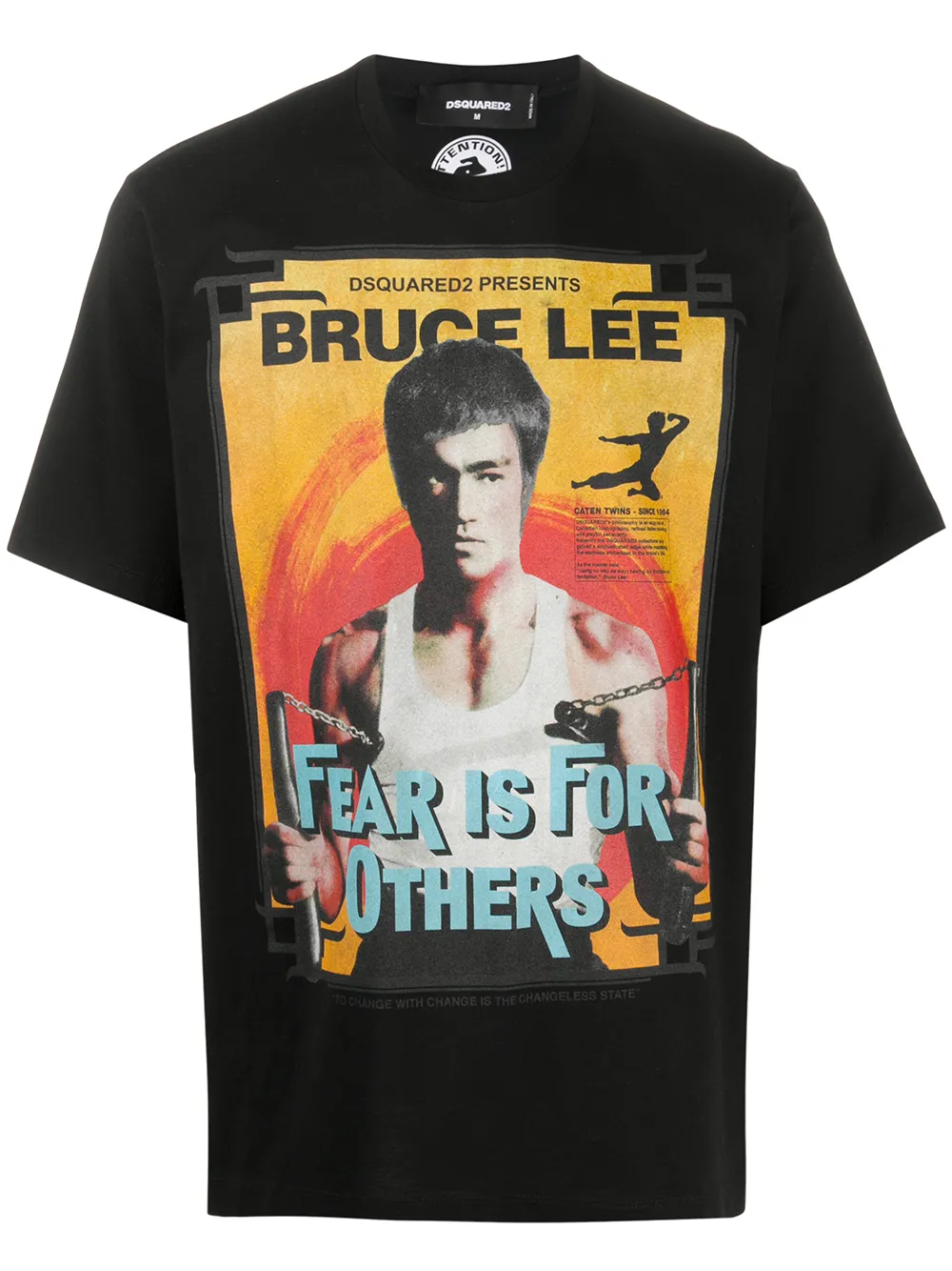 фото Dsquared2 футболка с принтом bruce lee