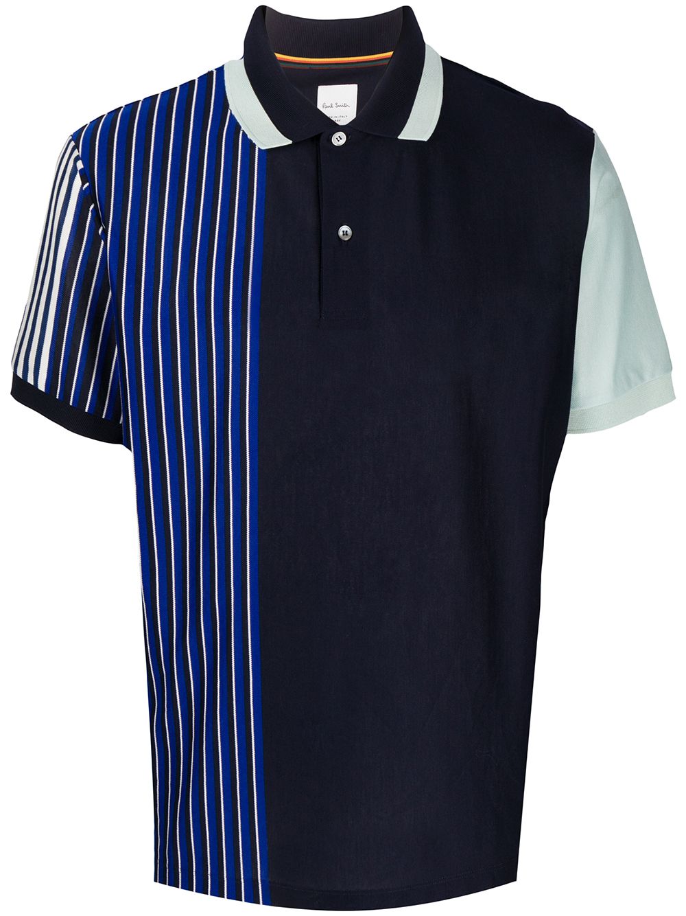 

Paul Smith playera tipo polo con diseño colour block - Azul