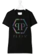 الصورة 1 من Philipp Plein تيشيرت بطبعة شعار الماركة