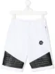 Image 1 of Philipp Plein contrast panel jogging shorts