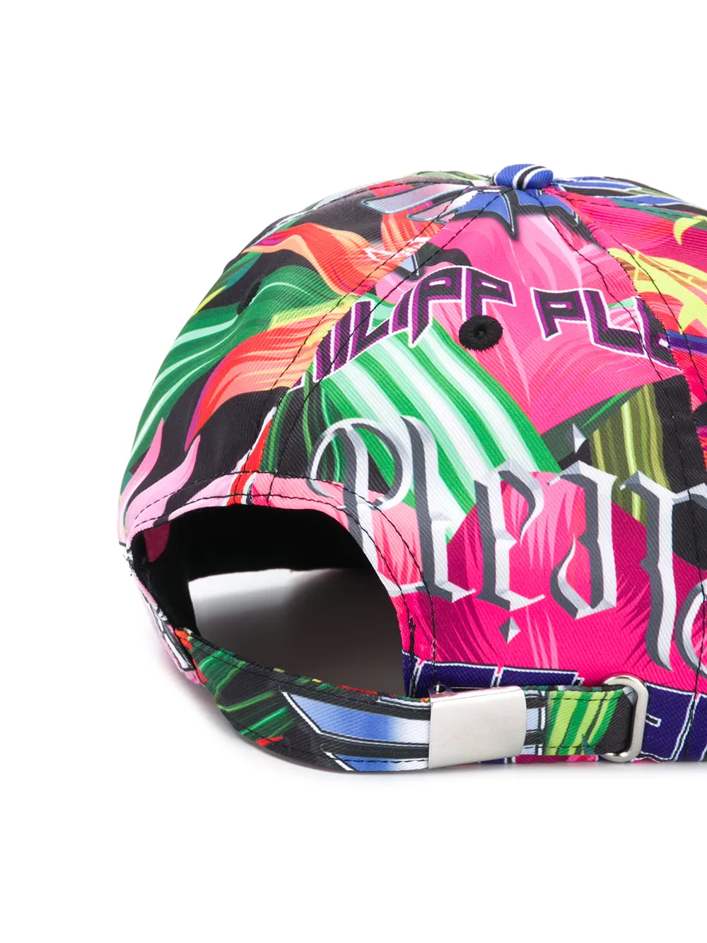  Philipp Plein Junior 'jungle Rock' Baseballkappe   Schwarz 