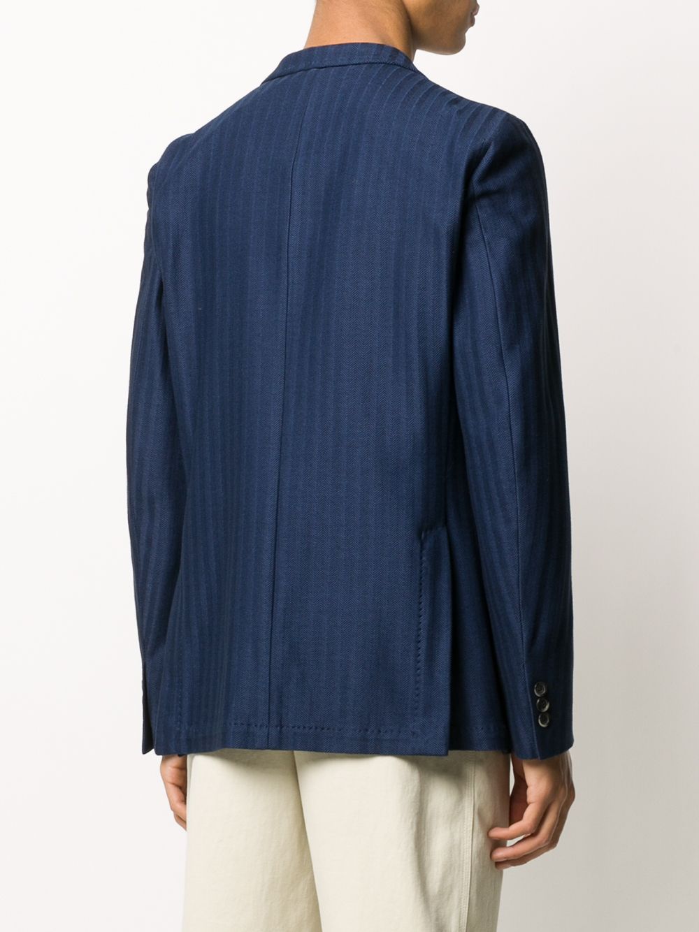 фото Tombolini striped tailored blazer