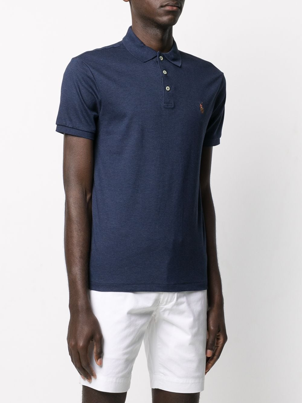 Polo Ralph Lauren Logo Embroidered Polo Shirt - Farfetch