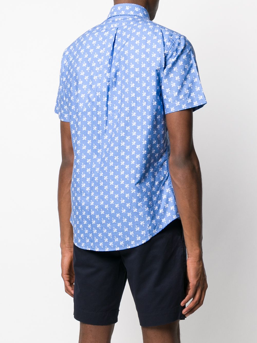 фото Polo ralph lauren рубашка с короткими рукавами и вышивкой