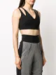 No Ka' Oi layered v-neck sports bra