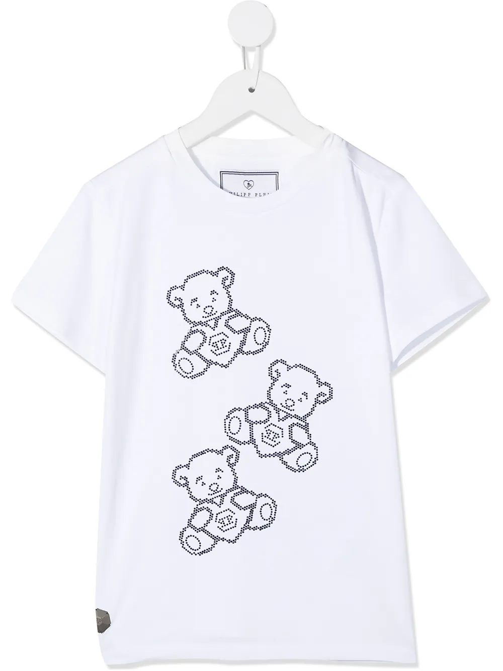 Philipp Plein Junior футболка с принтом
