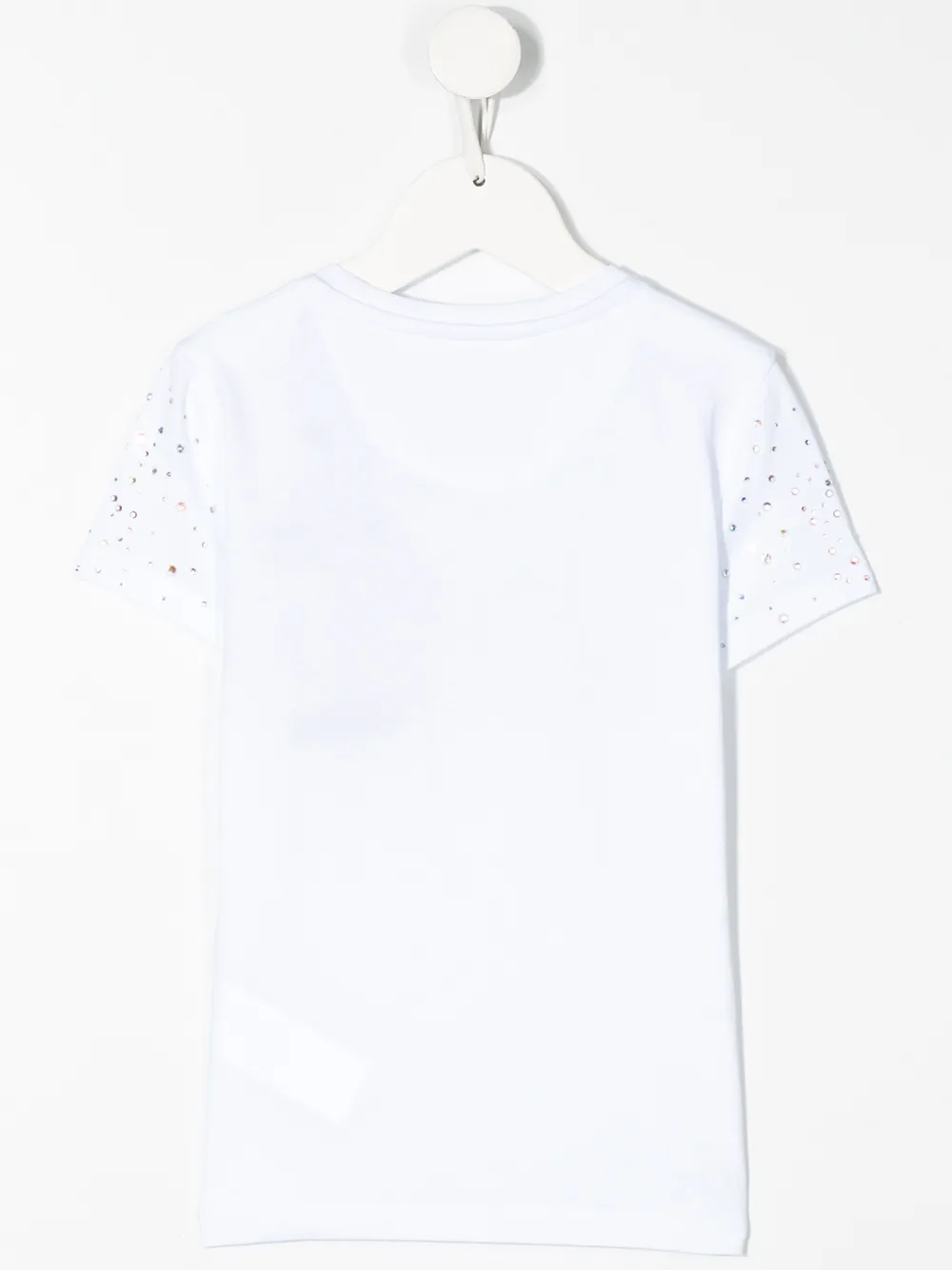 Philipp Plein Junior T-shirt met print - Wit