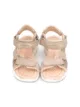 Geox Kids metallic touch strap sandals