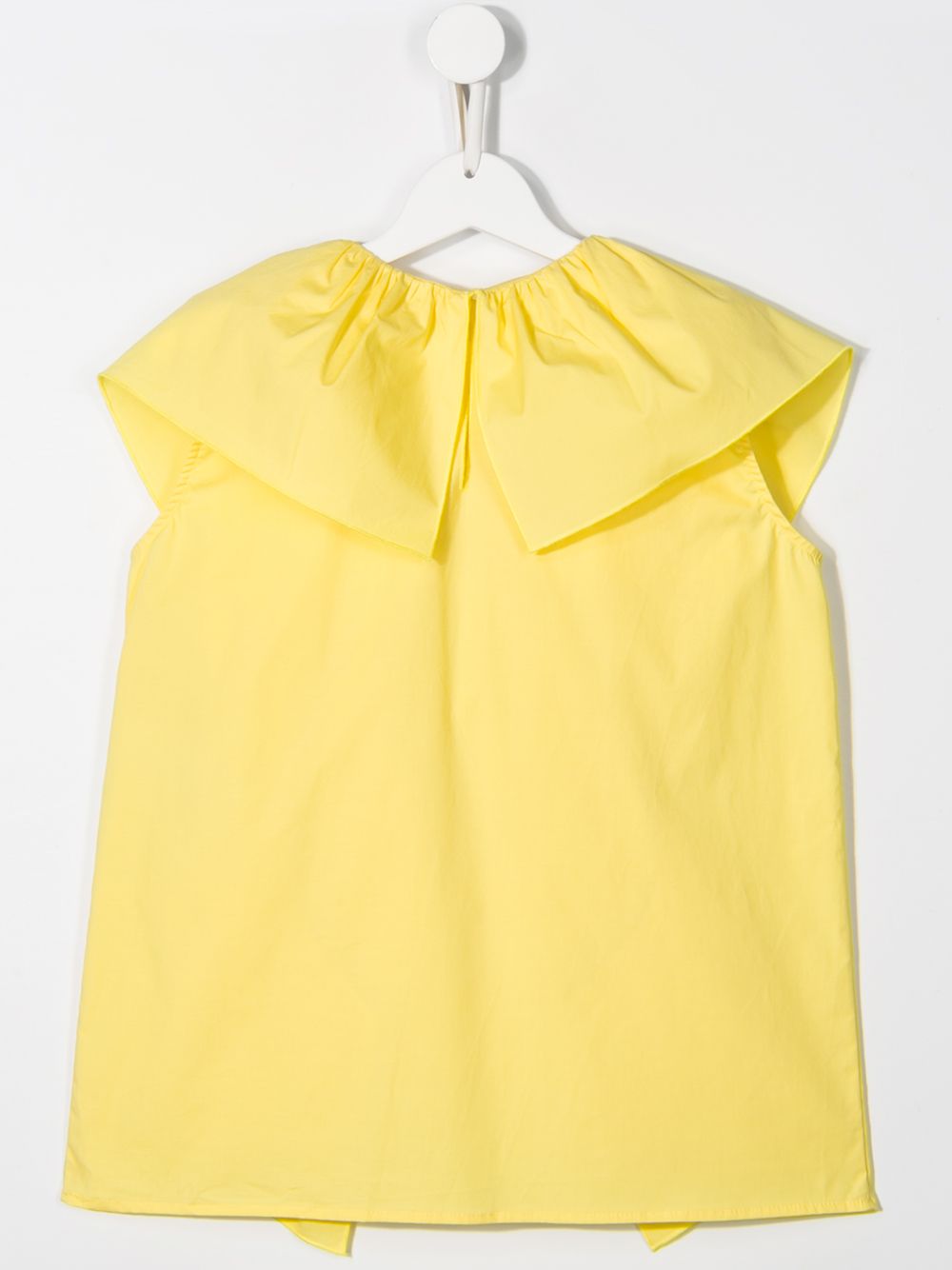 фото Touriste teen sleeveless ruffle-trimmed blouse