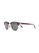 Image 2 of Eyewear by David Beckham half-frame wayfarer sunglasses