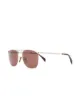 Image 2 of Eyewear by David Beckham DB 1001/S half rim geometric sunglasses