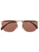 Image 1 of Eyewear by David Beckham DB 1001/S half rim geometric sunglasses