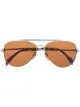 Image 1 of Eyewear by David Beckham tinted aviator sunglasses