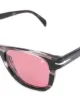 Eyewear by David Beckham rounded square-frame havana sunglasses